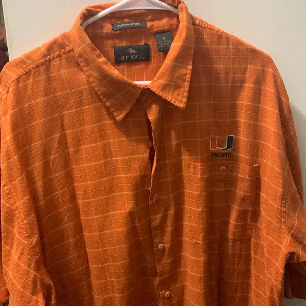 University of Miami Men’s XL button down